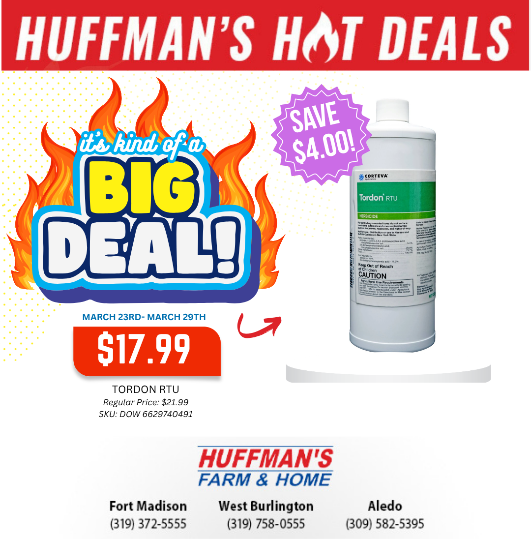 Huffman's Big Deal March 22-29