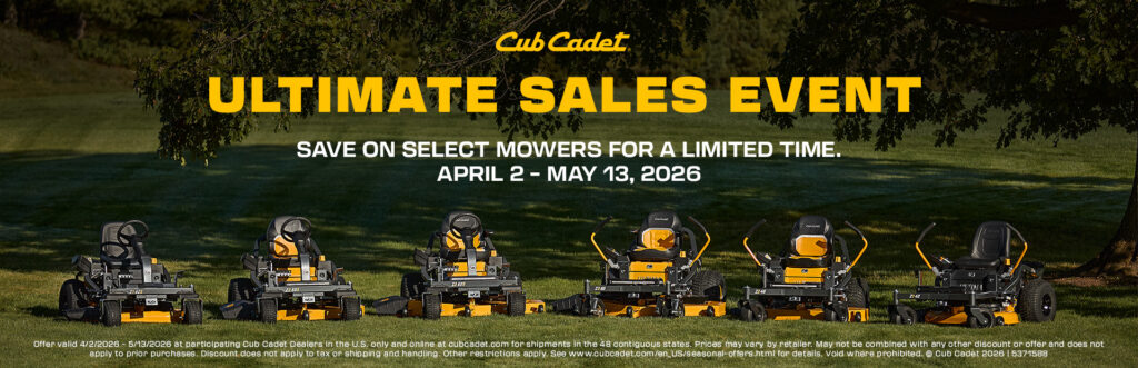 Cub Cadet Ultimate Sales Event