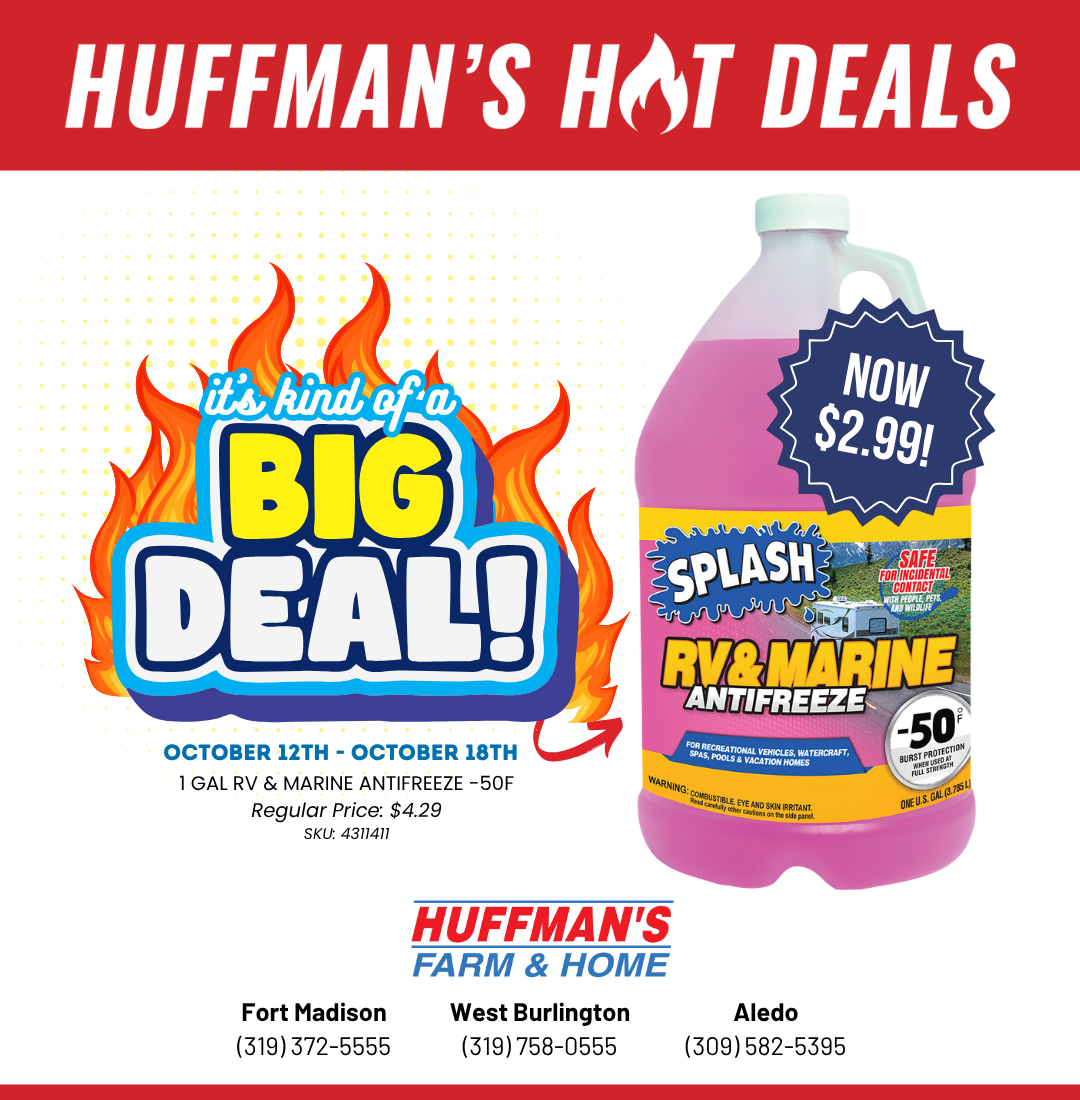 Huffman's BIG DEAL RV & Marine Antifreeze